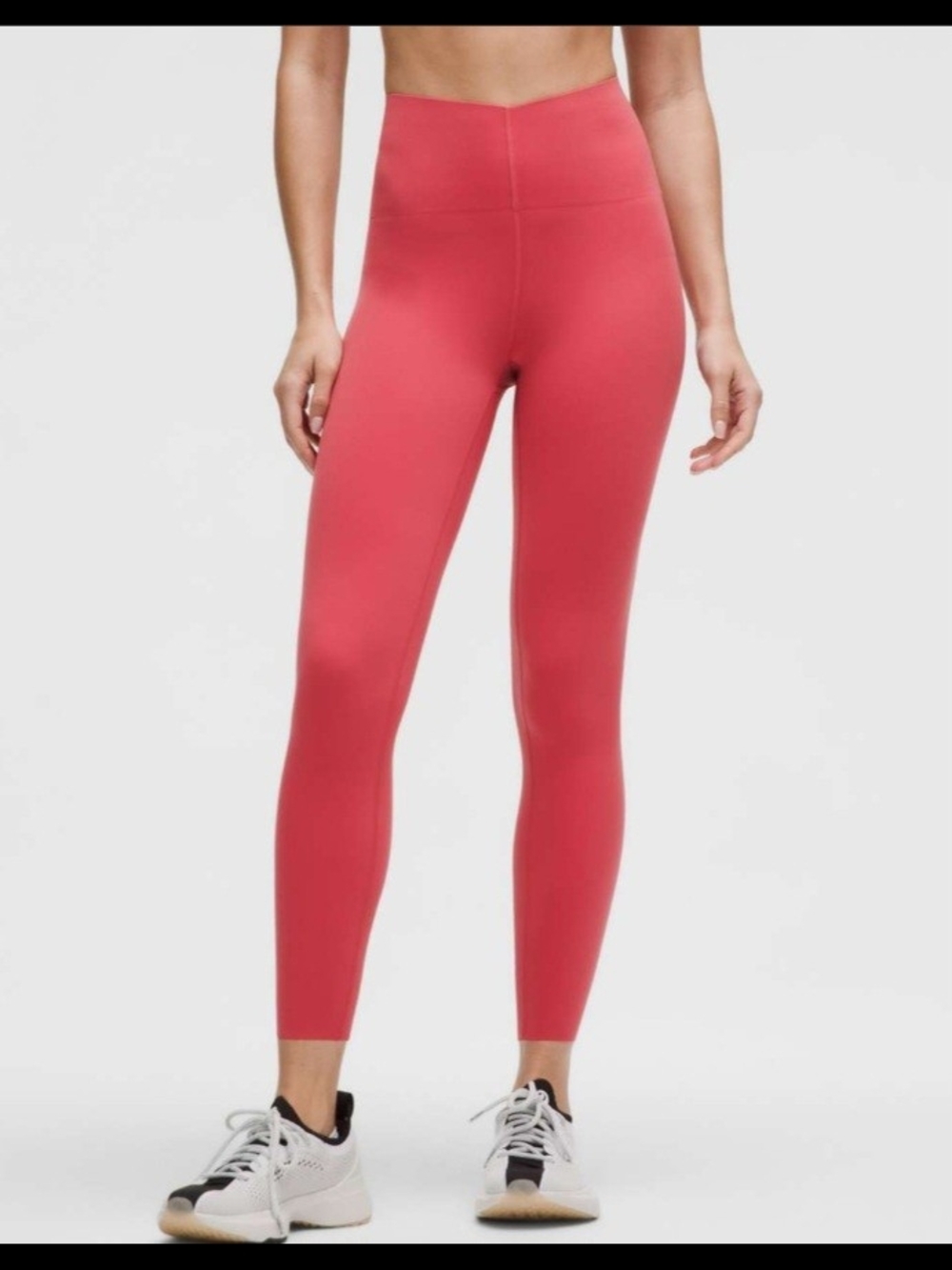 lululemon athletica High-Rise Leggings in Coral Pink - Picture 2 of 9